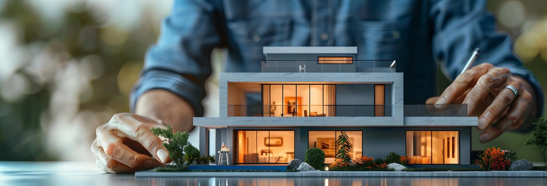 Modern building by ISSBC