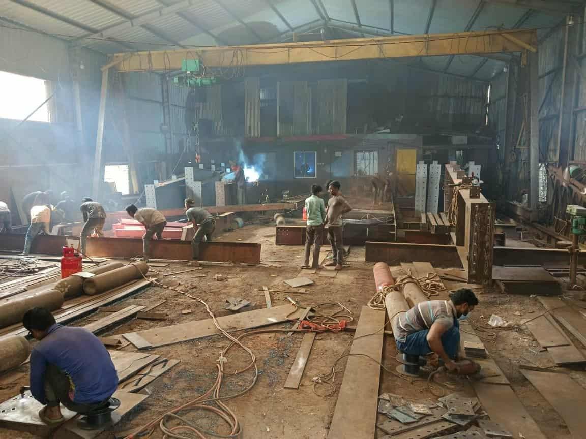 Fabrication Shop — ISSBC steel fabrication workshop